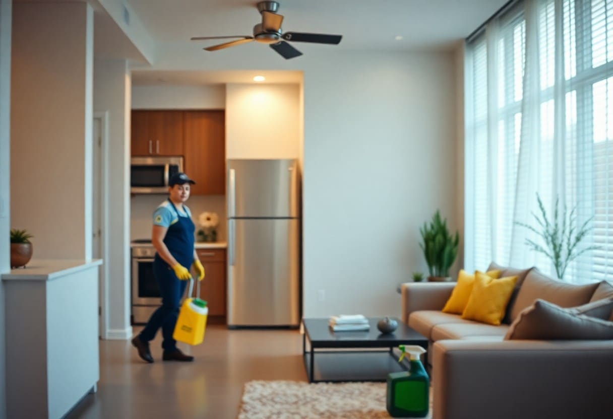 frequency of hiring apartment cleaning in frisco