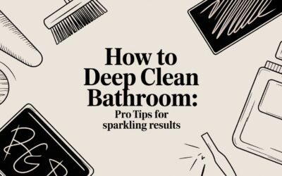How to Deep Clean Bathroom: Pro Tips for Sparkling Results