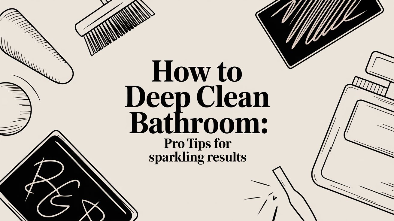How to Deep Clean Bathroom: Pro Tips for Sparkling Results | HD ...