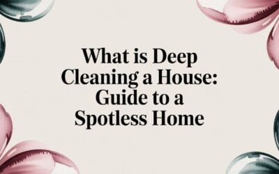 what is deep cleaning a house: guide to a spotless home