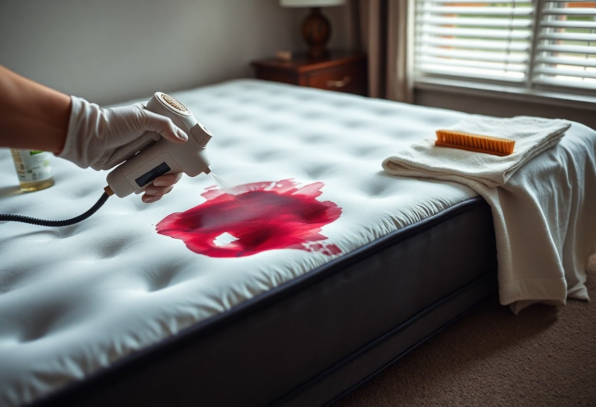 how to clean a stained mattress qnn