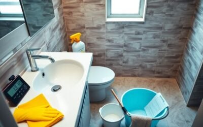 Tips for deep cleaning a bathroom quickly