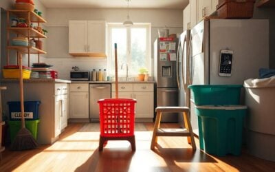 What are the best house cleaning tips for busy families in Anna?