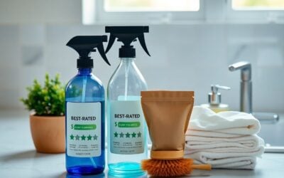 Best-rated eco-friendly cleaning products for house cleaning