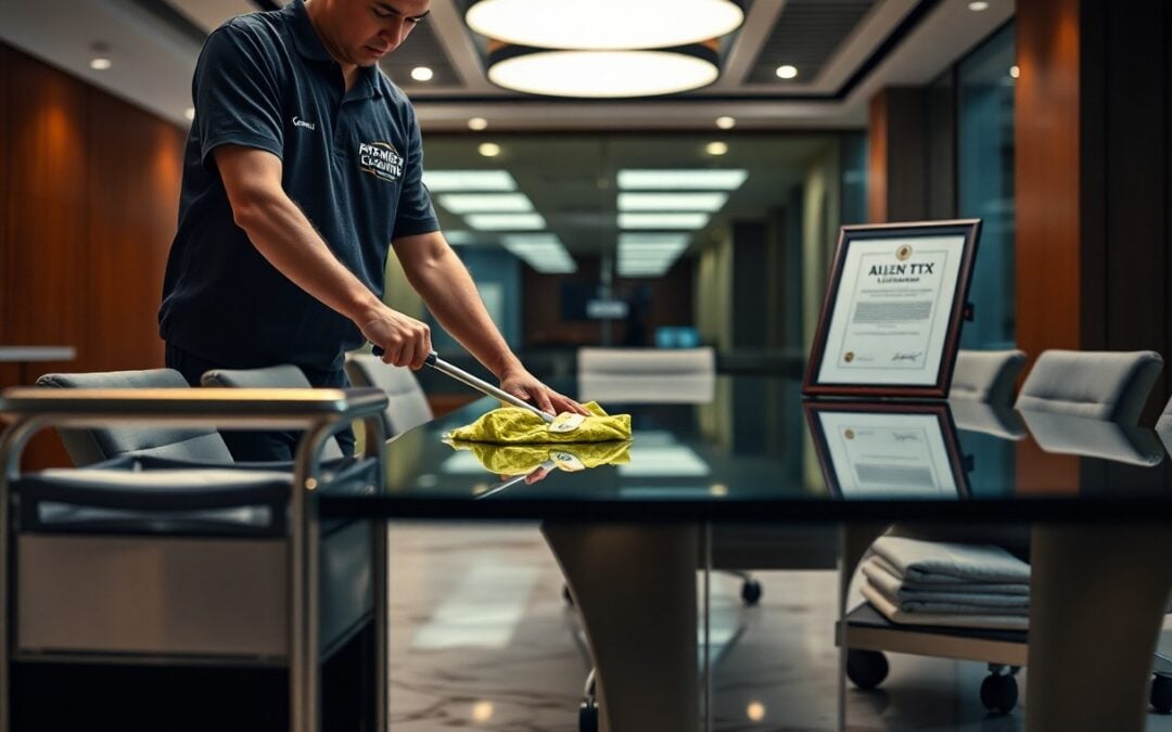 Commercial Cleaning Services in Parker TX: What Businesses Should Expect