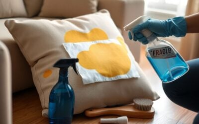 How to get human urine out of a fabric couch?