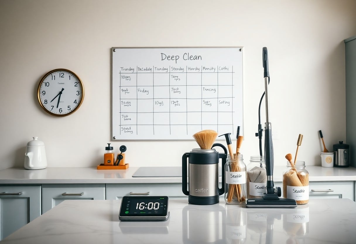 deep cleaning a kitchen how long dtl