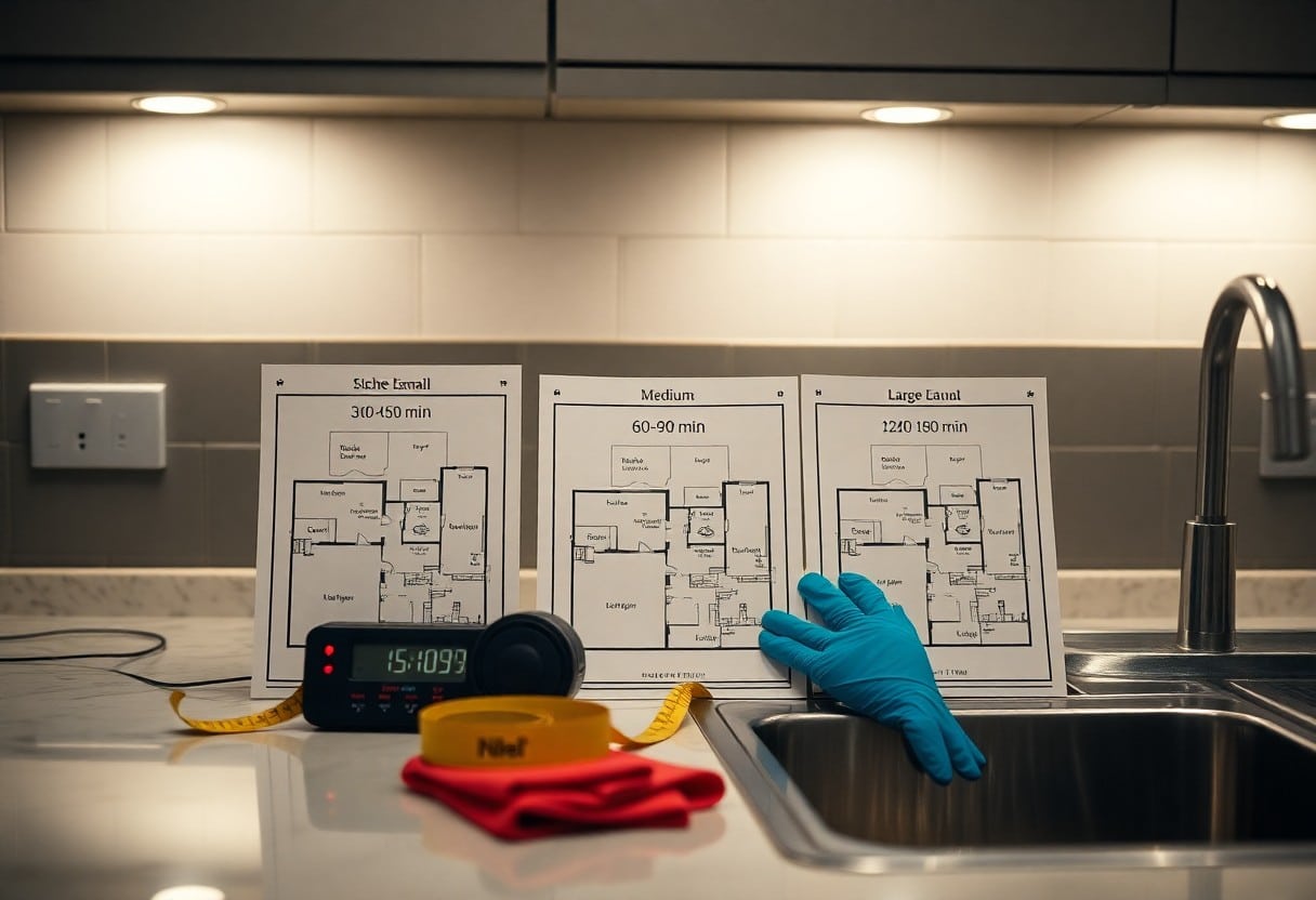 deep cleaning a kitchen how long hoz