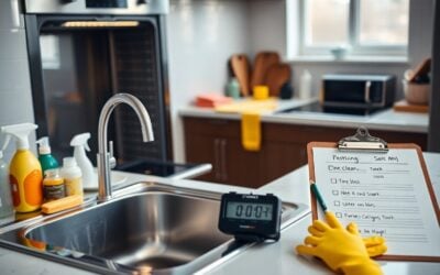 How long should it take to deep clean a kitchen?